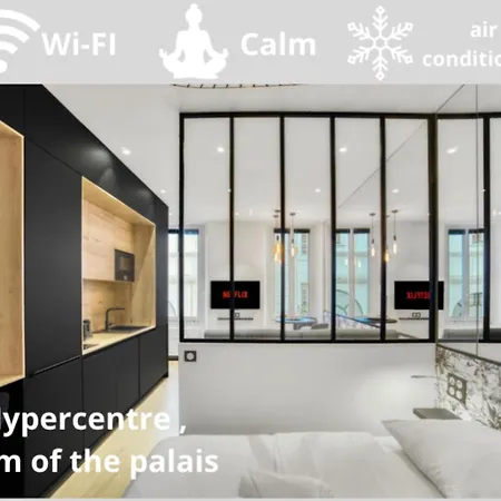 F2 Rue St Honore D ,Hypercentre A 2 Minutes Du Palais Des Congres Cannes Buitenkant foto