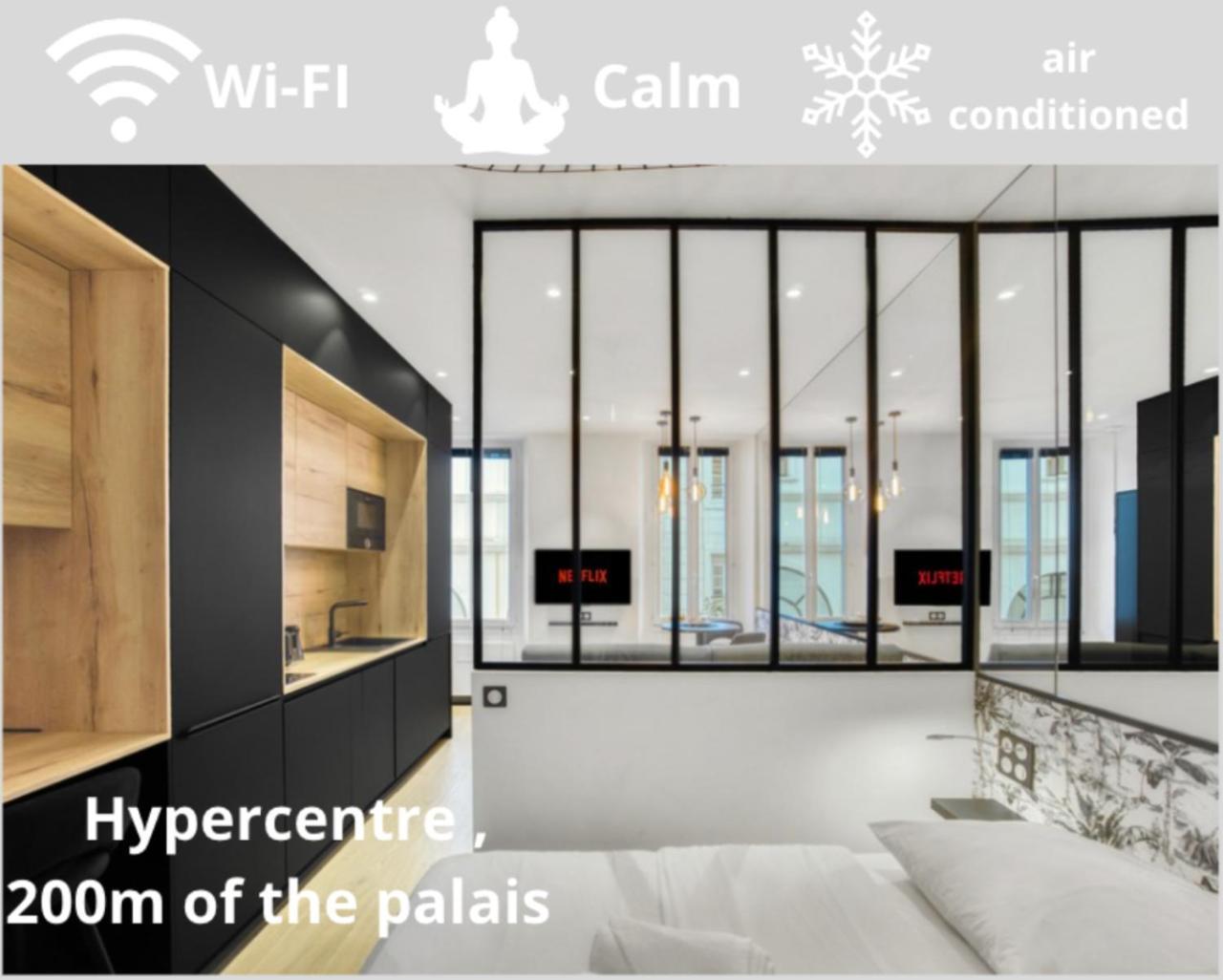 F2 Rue St Honore D ,hypercentre A 2 Minutes Du Palais Des Congres Appartement *